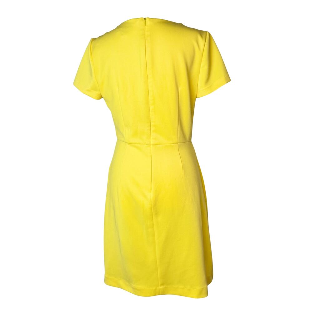 Betsey Johnson A-Line Mini Dress Yellow Women’s 4 Daisy 60s Retro Dopamine - Picture 4 of 16